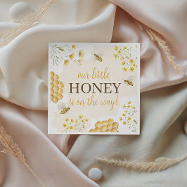 Guardanapo De Papel Little Honey Baby Shower Paper Napkins