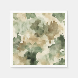 Guardanapo De Papel Little Hunter Duck Hunting Camo Boy Baby Shower