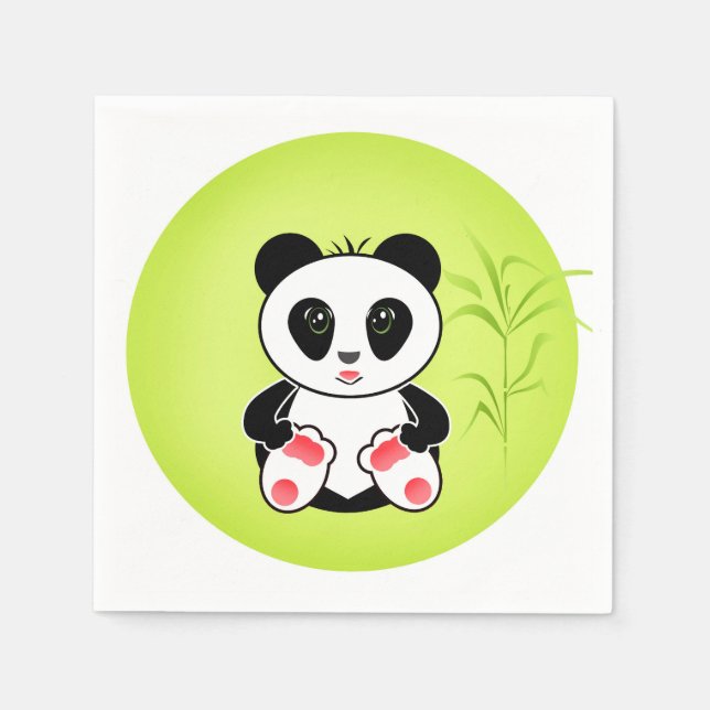 Guardanapo De Papel Little Panda (Frente)