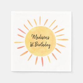Guardanapo De Papel Little Sunshine Boho Birthday