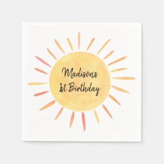 Guardanapo De Papel Little Sunshine Boho Birthday