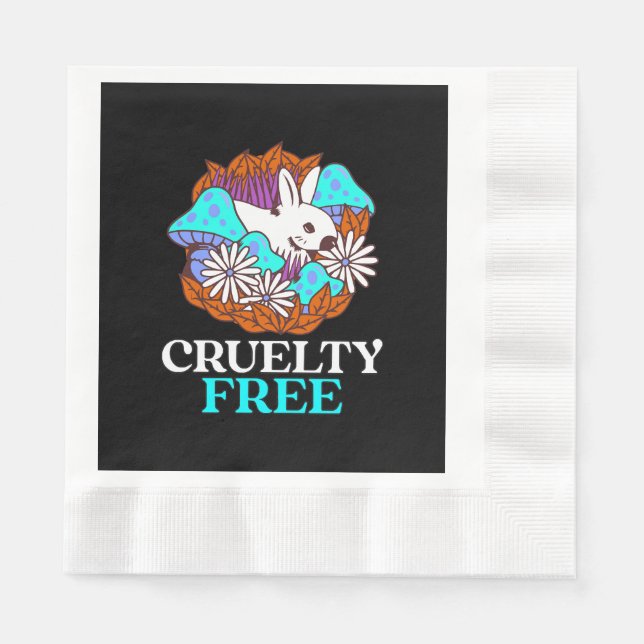 Guardanapo De Papel Livre de crueldade (Frente)