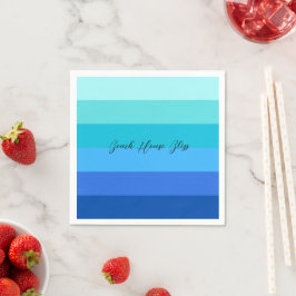 Guardanapo De Papel Livro Azul e Verde Oceânico