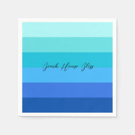 Guardanapo De Papel Livro Azul e Verde Oceânico