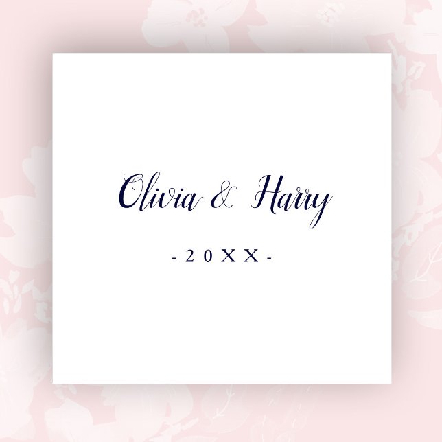 Guardanapo De Papel Livro Branco do Marinho Moderno Napkin (Criador carregado)