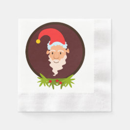 Guardanapo De Papel Livro Branco Elf Retrato Napkin