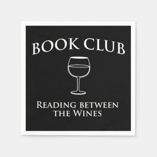 Guardanapo De Papel Livro Clube Leitura Entre Vinhos