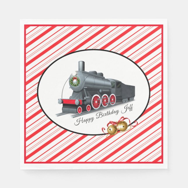 Guardanapo De Papel Livro de Natal/Aniversário Nápoles (Frente)