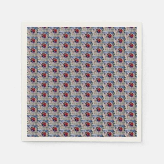 Guardanapo De Papel Livro Robin Natal (Frente)