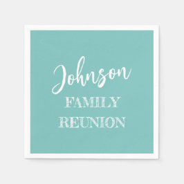 Guardanapo De Papel Livro Verde sobre a Reunião Costeira Personalizada