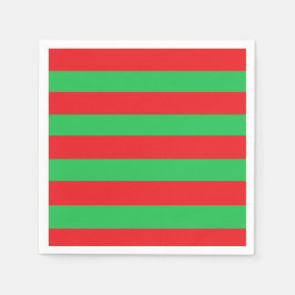 Guardanapo De Papel Livro Vermelho e Verde Nápoles