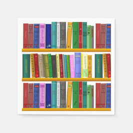 Guardanapo De Papel Livros 