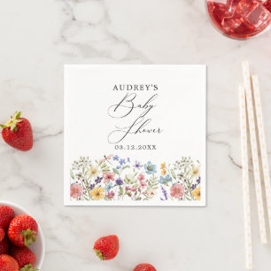 Guardanapo De Papel Livros Florais De Flores Coloridas Modernas Para B