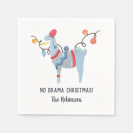 Guardanapo De Papel Llama temeu Ugly Sweater Festa de Natal