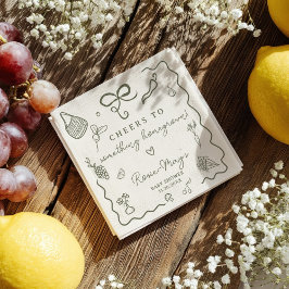 Guardanapo De Papel Locally Grown Baby Shower Rustic Farmer’s Market