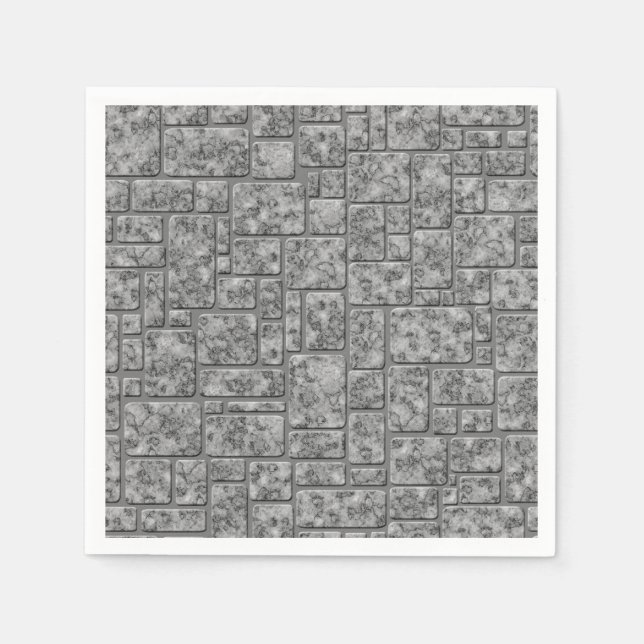 Guardanapo De Papel Loft, loft de mármore (Frente)