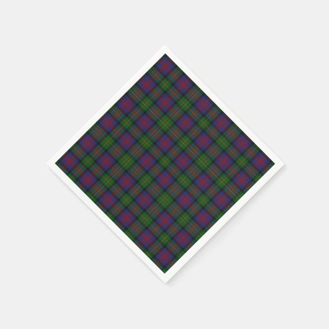 Guardanapo De Papel Logan Tartan - Papel de Xadrez Napkins (Canto)
