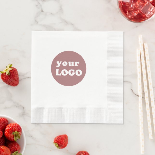 Guardanapo De Papel Logotipo comercial personalizado simples profissio (Insitu)