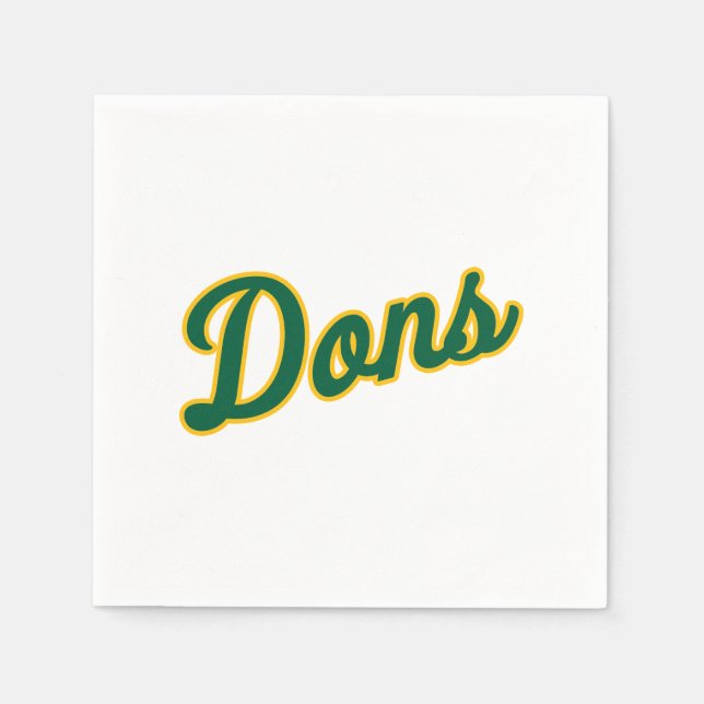 Guardanapo De Papel Logotipo da Dons Script (Frente)