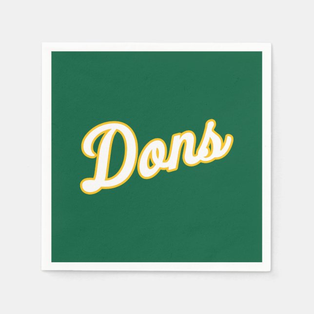 Guardanapo De Papel Logotipo da Dons Script (Frente)