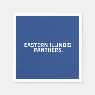 Guardanapo De Papel Logotipo de Texto dos Panteras do Illinois Orienta