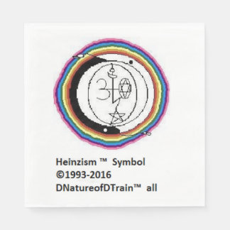 Guardanapo De Papel Logotipo do Heinzismo napkins