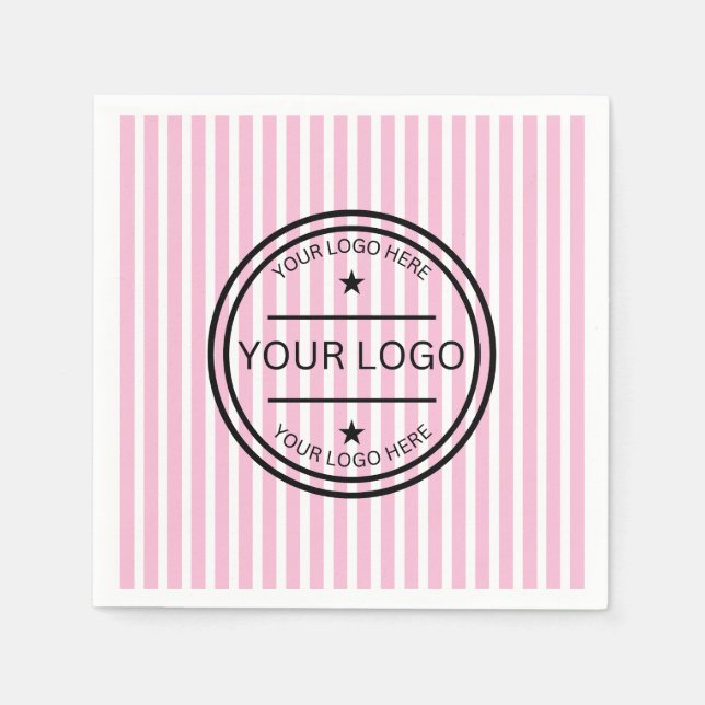 Guardanapo De Papel Logotipo Personalizado, Imprima Qualquer Logotipo  (Frente)