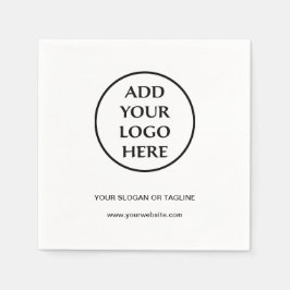 Guardanapo De Papel Logotipo simples profissional corporativo da empre