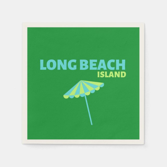 Guardanapo De Papel Long Beach Island Napkins (Frente)