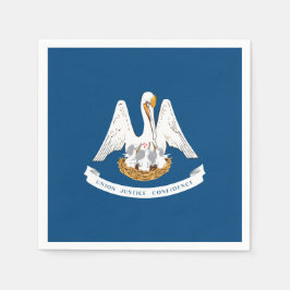 Guardanapo De Papel Louisianian Flag, Flag of Louisiana