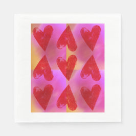 Guardanapo De Papel Love Heart Cosmic
