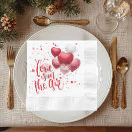 Guardanapo De Papel Love Is In The Air Paper Napkin