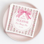 Guardanapo De Papel Love Shack Vintage Rico ONE Girl Aniversário<br><div class="desc">Love Shack Vintage Rico ONE Girl Aniversário Napkins</div>