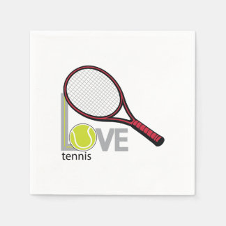 Guardanapo De Papel Love tennis