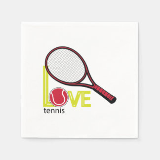 Guardanapo De Papel Love tennis