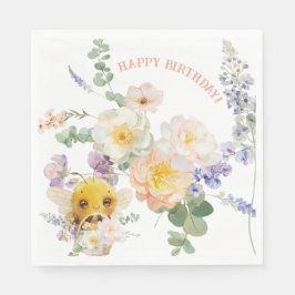 Guardanapo De Papel Lovely Bee Lunch Napkins