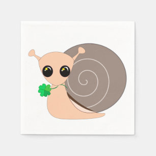 Guardanapo De Papel Lucky Snail Napkins