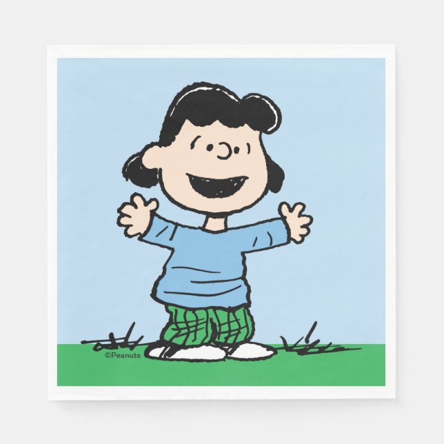 Guardanapo De Papel Lucy with Arms Wide (Frente)