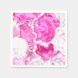 Guardanapo De Papel Luminosidade Rosa