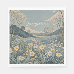 Guardanapo De Papel Lunar Meadow Personalizado