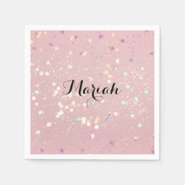 Guardanapo De Papel luxe modern romantinc girl