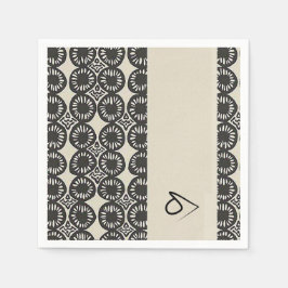 Guardanapo De Papel Luxo Sofisticado Africano Caribenho