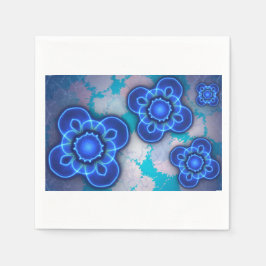 Guardanapo De Papel Luz azul