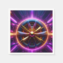 Guardanapo De Papel Lyapunov Fractal Muito Manipulado Napkin