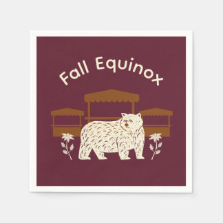 Guardanapo De Papel Mabon Harvest Fall Equinox Invest