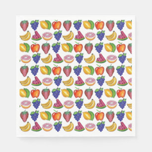 Guardanapo De Papel Maçã-Limão-limão-maçã-Fruta-de-cereja