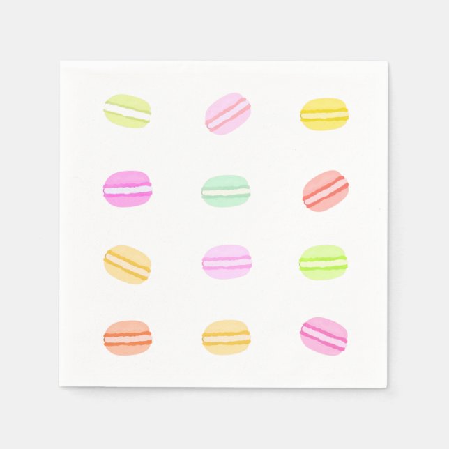 Guardanapo De Papel Macaron Paper Napkins (Frente)