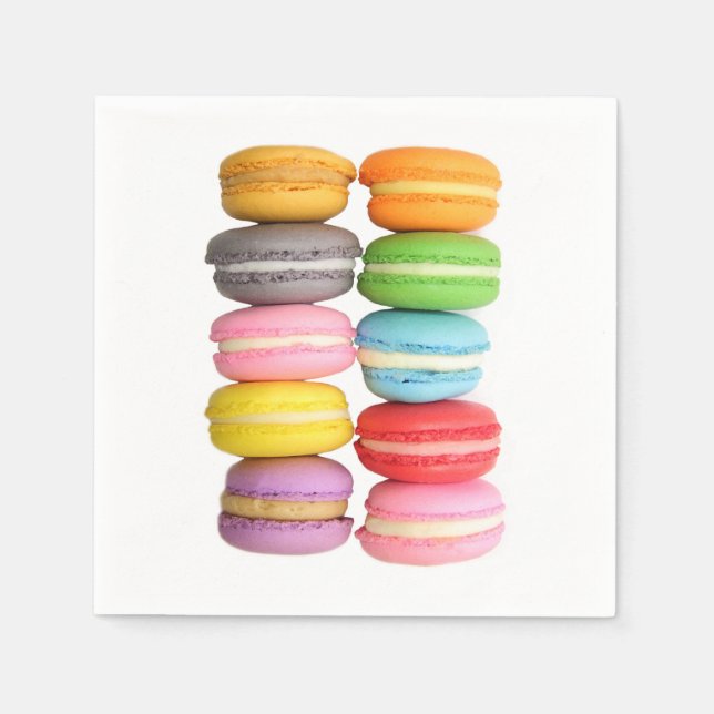 Guardanapo De Papel Macarons Napkins (Frente)