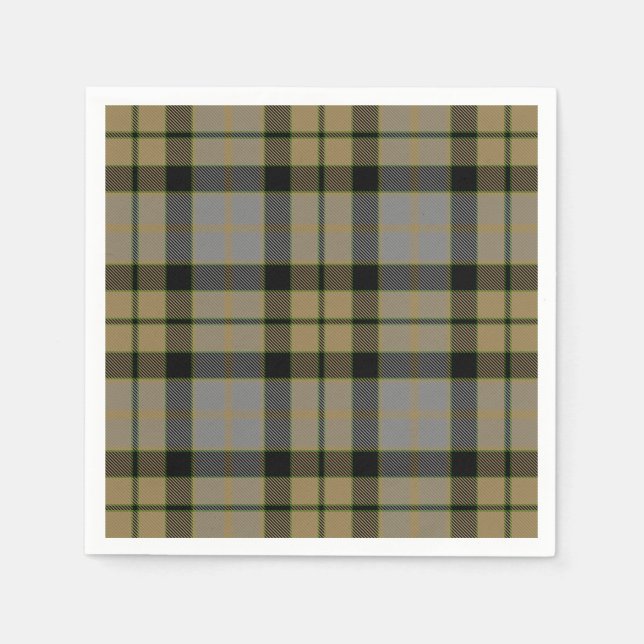 Guardanapo De Papel MacKay Weathered Tartan (Frente)