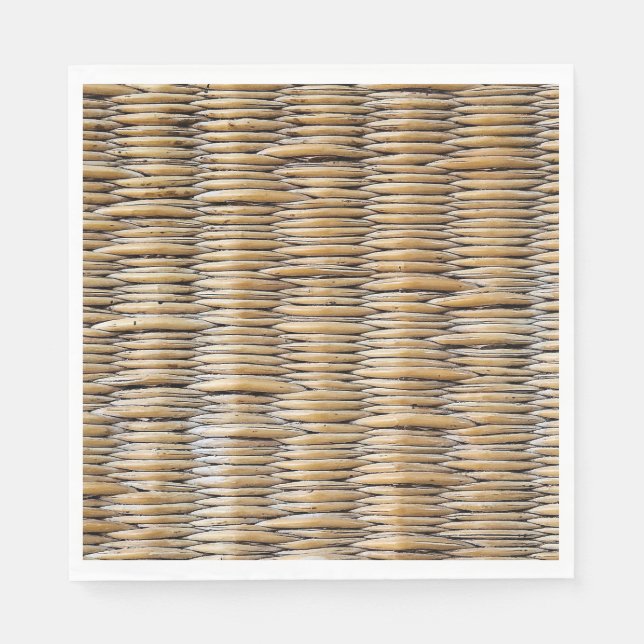 Guardanapo De Papel Macro de Onda de Cesta (Frente)